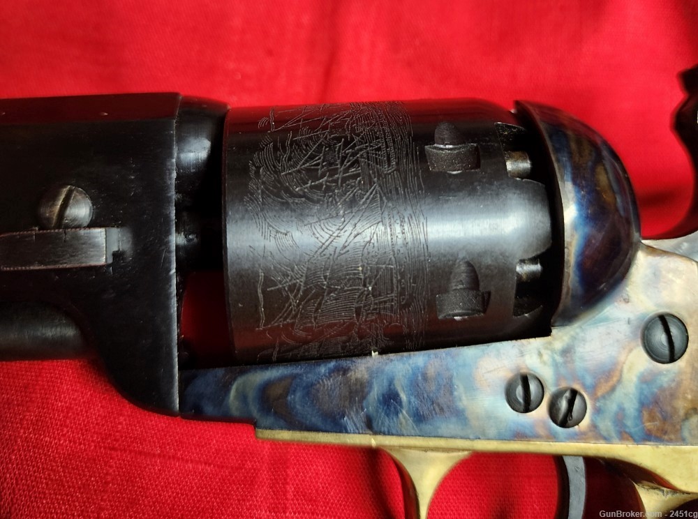 Pietta 1851 Navy Colt Single-Action .36 Caliber Black Powder Revolver -img-18