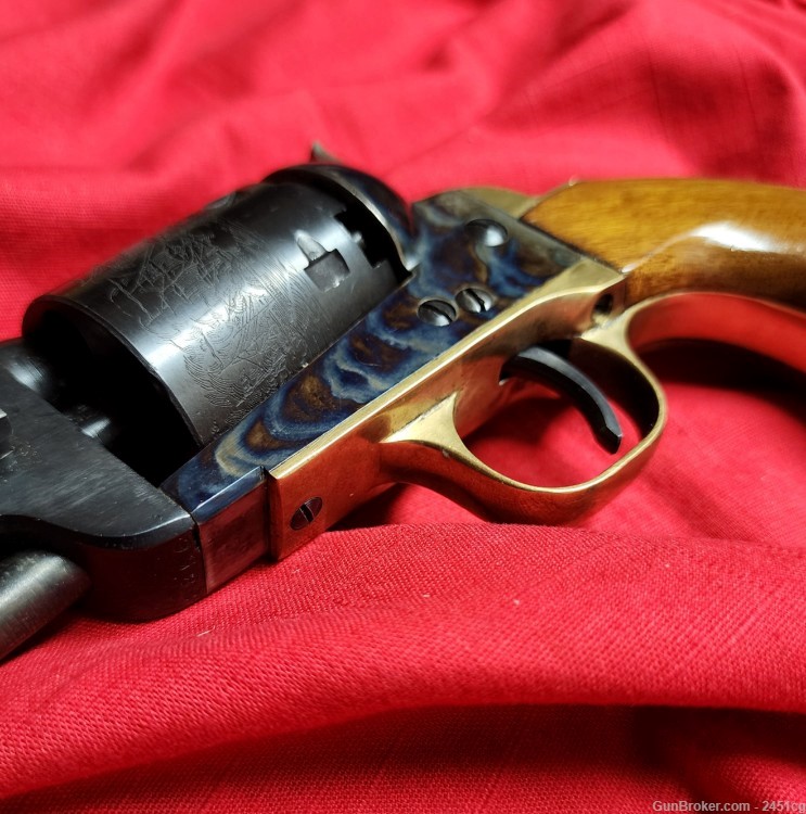 Pietta 1851 Navy Colt Single-Action .36 Caliber Black Powder Revolver -img-13