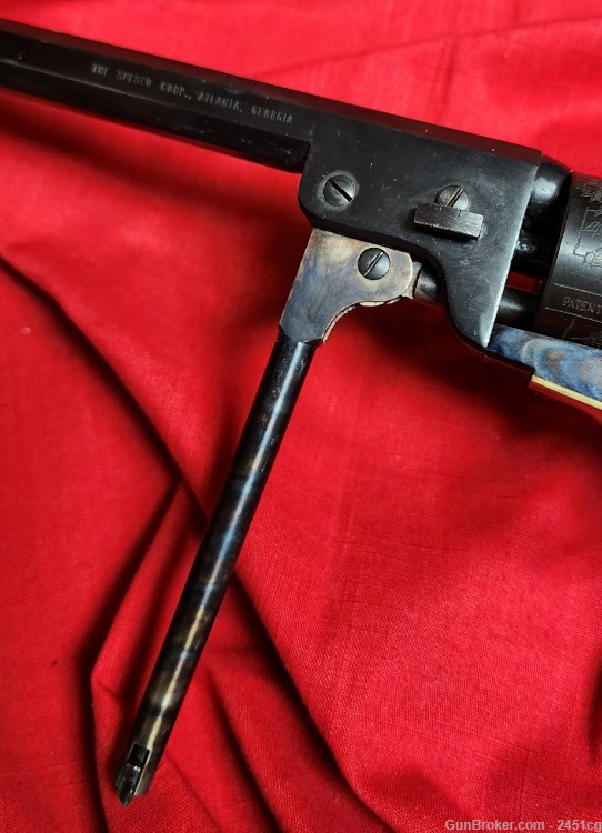 Pietta 1851 Navy Colt Single-Action .36 Caliber Black Powder Revolver -img-12