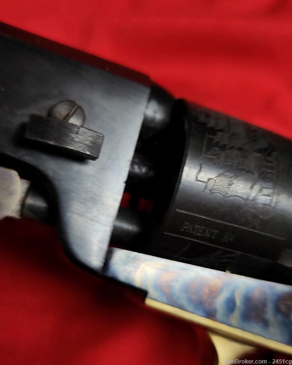Pietta 1851 Navy Colt Single-Action .36 Caliber Black Powder Revolver -img-15