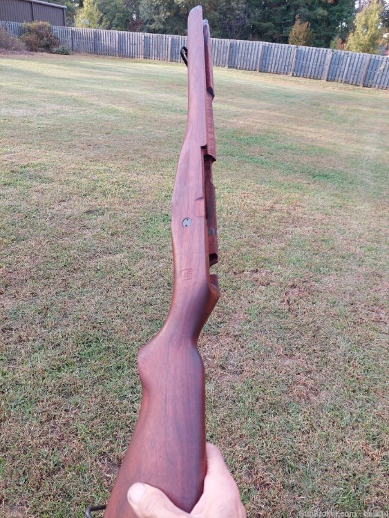 M14 rifle walnut stock Winchester -img-8