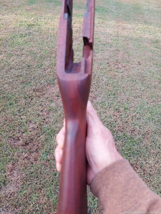 M14 rifle walnut stock Winchester -img-4