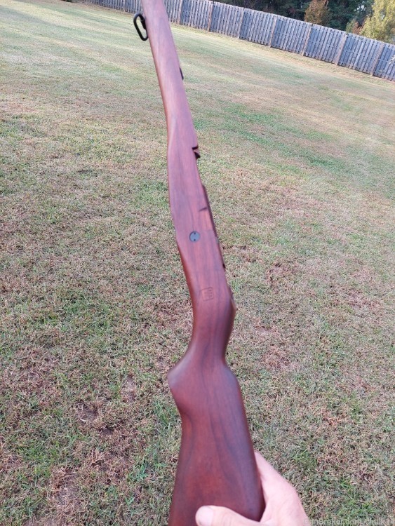 M14 rifle walnut stock Winchester -img-9