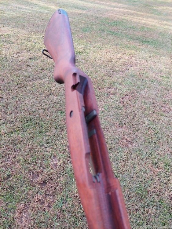 M14 rifle walnut stock Winchester -img-0