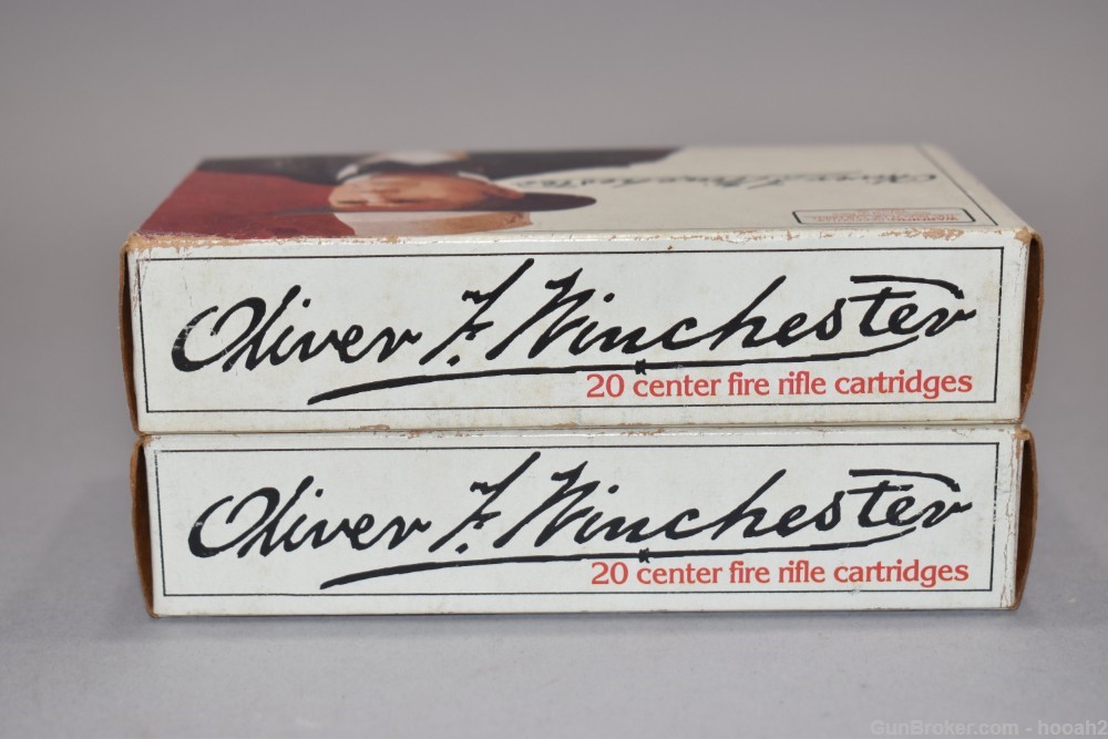 2 Boxes 40 Rds Oliver Winchester 38-55 255 G SP Collectible Ammunition-img-5