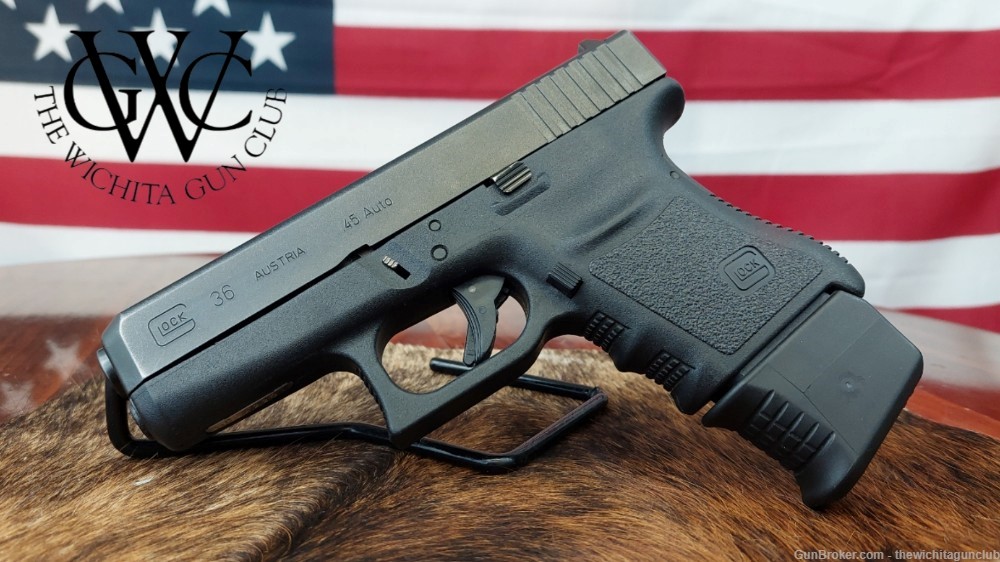 PENNY AUCTION Pre Owned Glock 36 45 ACP-img-0