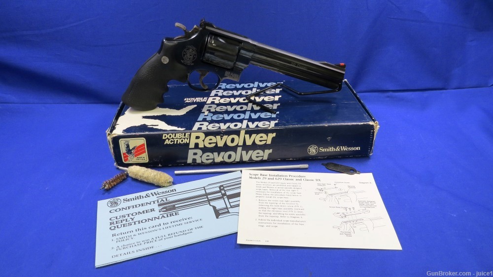 Smith & Wesson 29-5 “29 Classic” .44 Mag 6.5” SA/DA Revolver - N-Frame-img-0