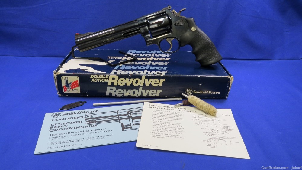 Smith & Wesson 29-5 “29 Classic” .44 Mag 6.5” SA/DA Revolver - N-Frame-img-1