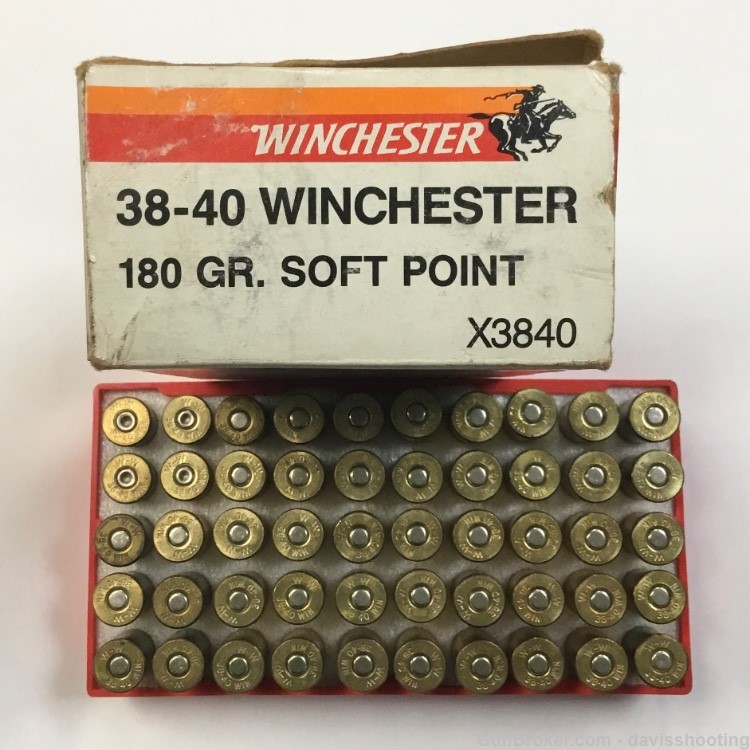 38-40 WINCHESTER Super X - 180gr Soft Point - 46 rds-img-0