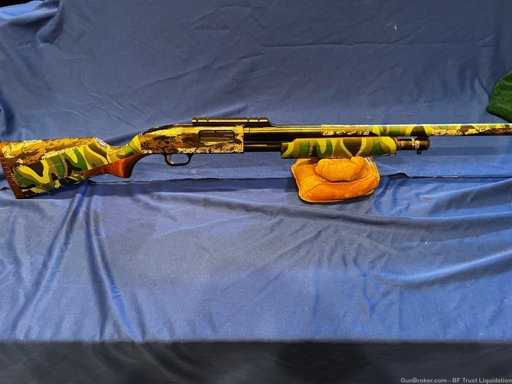 Mossberg 500A 12ga rifled slug shotgun-img-0