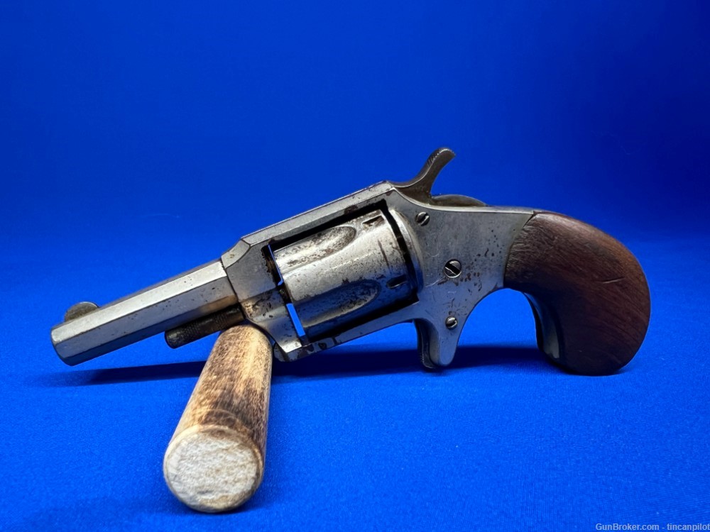 C&R Eligible Spur Trigger Revolver Rimfire no reserve penny auction -img-0
