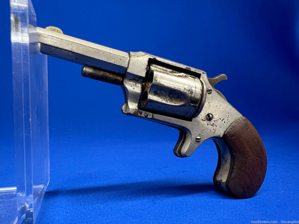 C&R Eligible Spur Trigger Revolver Rimfire no reserve penny auction -img-4