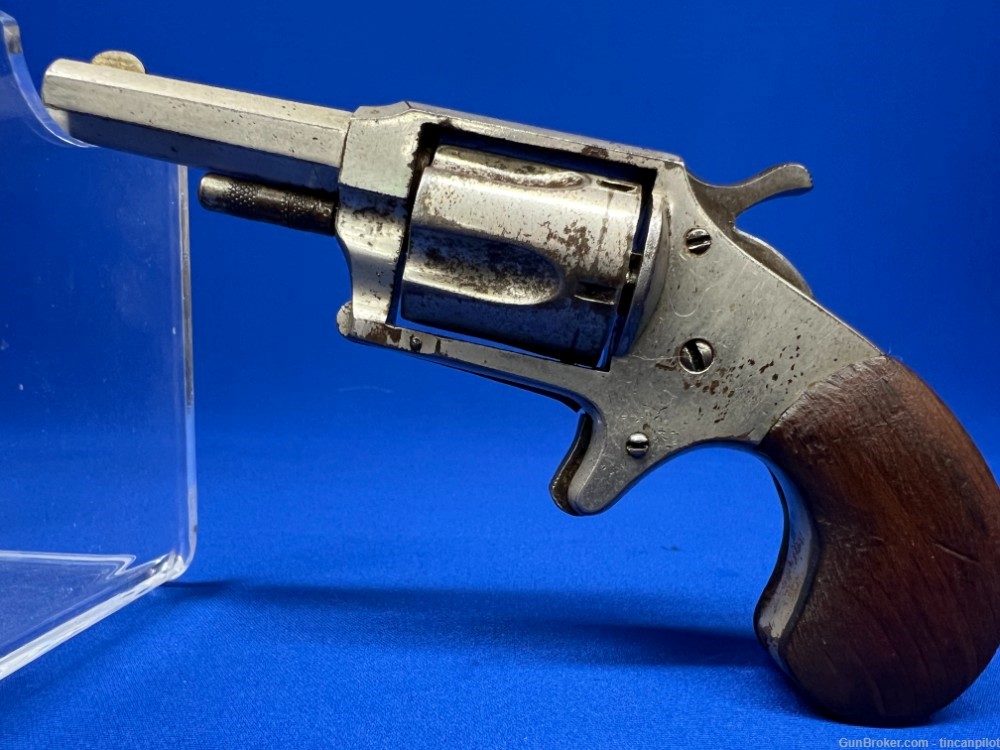 C&R Eligible Spur Trigger Revolver Rimfire no reserve penny auction -img-1