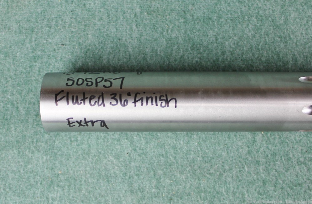 Lilja 36" Fluted Stainless Steel .458 Caliber 1:12" Twist Rate Barrel Blank-img-5