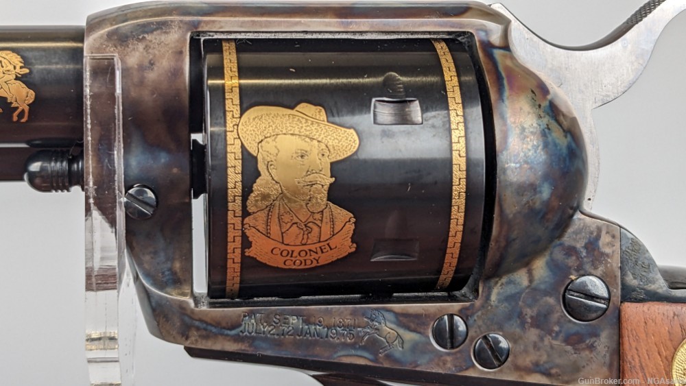 Colt|Single Action Army|Buffalo Bill Commemorative|Wood Case|LNIB-img-4