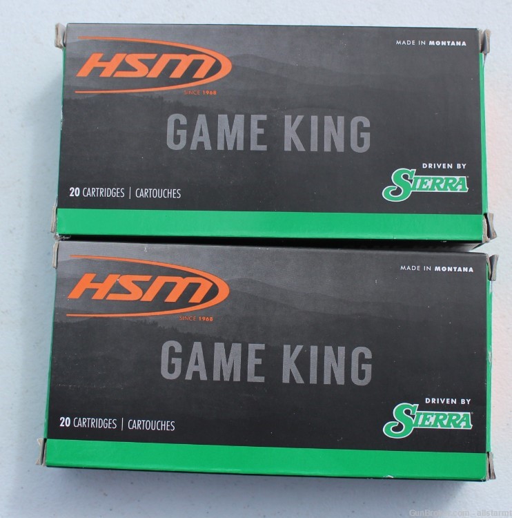 HSM 375 wINCHESTER wIN 200 Grain Sierra 2 Boxes of 20 40 Rounds-img-0