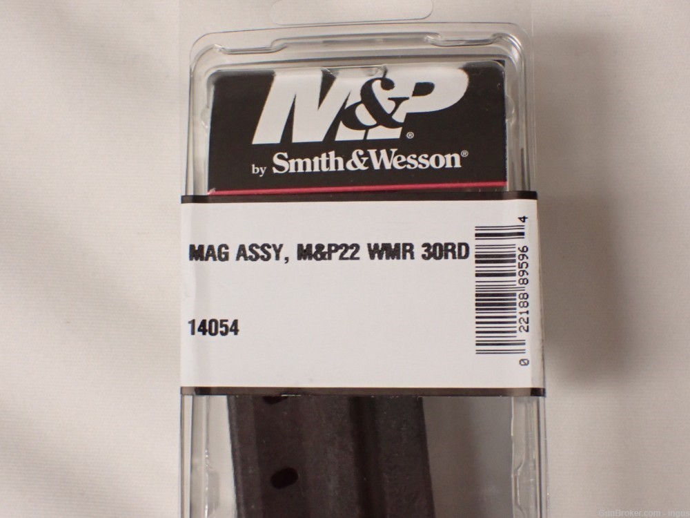 SMITH & WESSON M&P22 MAGNUM 22WMR 22MAG FACTORY 30RD MAGAZINE 14054 (NIB)-img-3