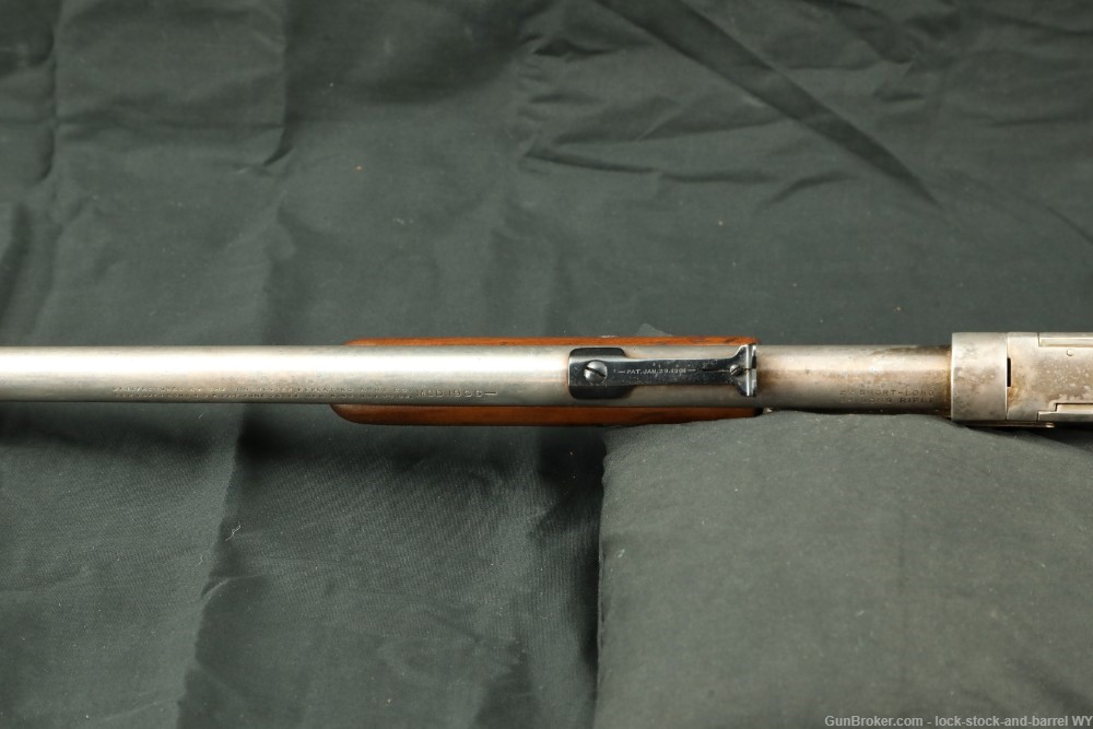 Winchester Model 1906 .22 S, L & LR Pump / Slide Action Rifle, MFD 1910 C&R-img-13