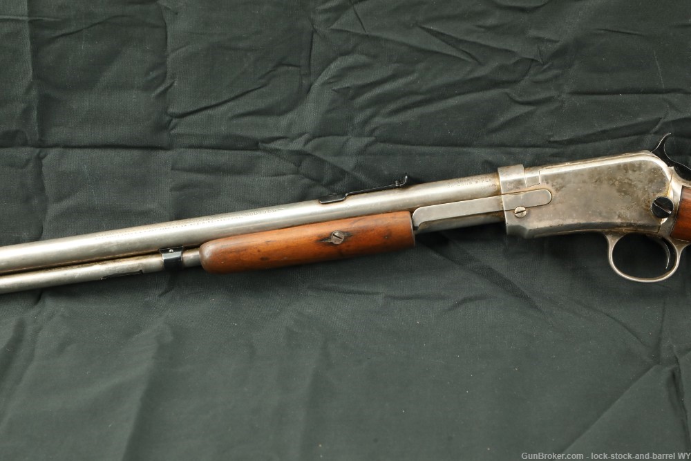 Winchester Model 1906 .22 S, L & LR Pump / Slide Action Rifle, MFD 1910 C&R-img-9