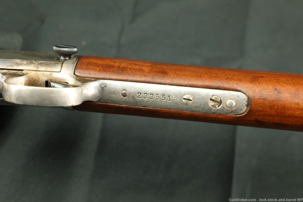 Winchester Model 1906 .22 S, L & LR Pump / Slide Action Rifle, MFD 1910 C&R-img-26