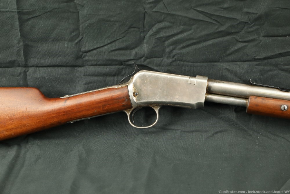 Winchester Model 1906 .22 S, L & LR Pump / Slide Action Rifle, MFD 1910 C&R-img-4
