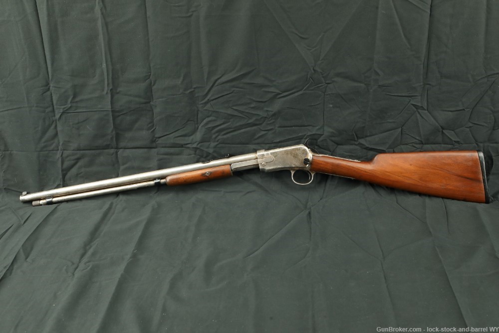 Winchester Model 1906 .22 S, L & LR Pump / Slide Action Rifle, MFD 1910 C&R-img-7
