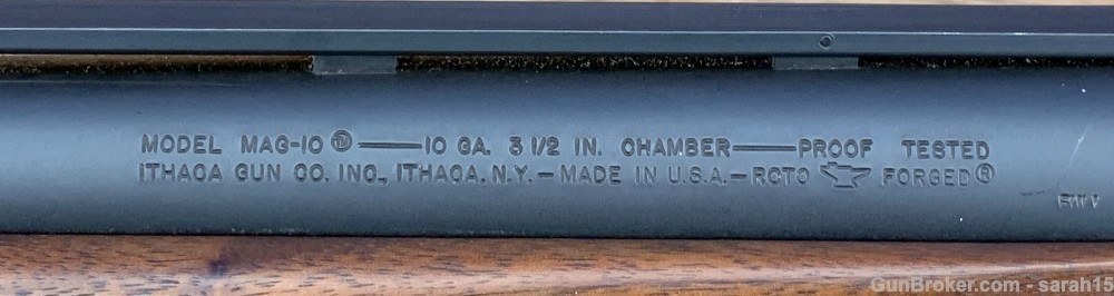 ITHACA MODEL MAG-10 AUTO-LOADING 10 GAUGE SHOTGUN 3.5" CHAMBER 32" BARREL-img-8