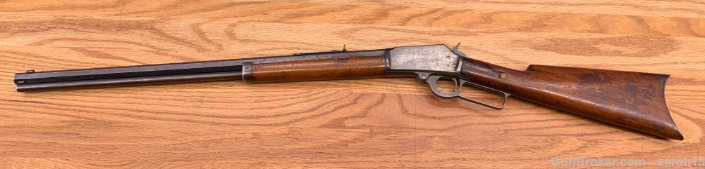 MARLIN SAFETY MODEL 1894 LEVER ACTION 24" OCTAGON BBL .25-20 WIIN C&R ELIG-img-0