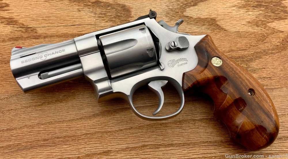 S&W 3" MODEL 29-3 MAGNAPORT 1 OF 100  " SECOND CHANCE " LEW HORTON COMBATS-img-23