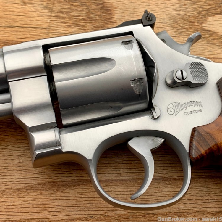 S&W 3" MODEL 29-3 MAGNAPORT 1 OF 100  " SECOND CHANCE " LEW HORTON COMBATS-img-5