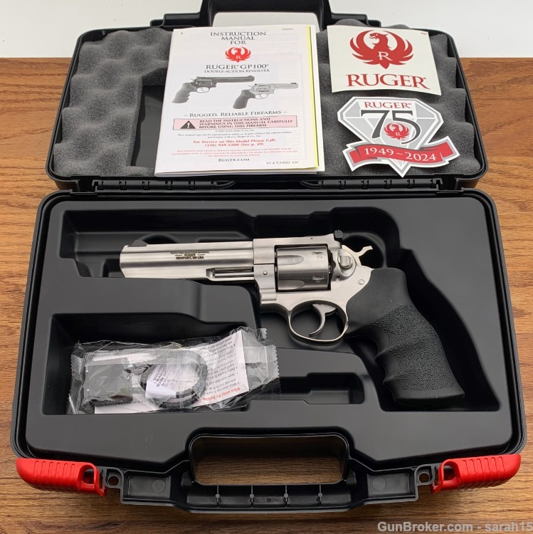 RUGER 5" STAINLESS GP100 FACTORY NEW ORIGINAL BOX & PAPERS .357 MAG GP-100-img-25