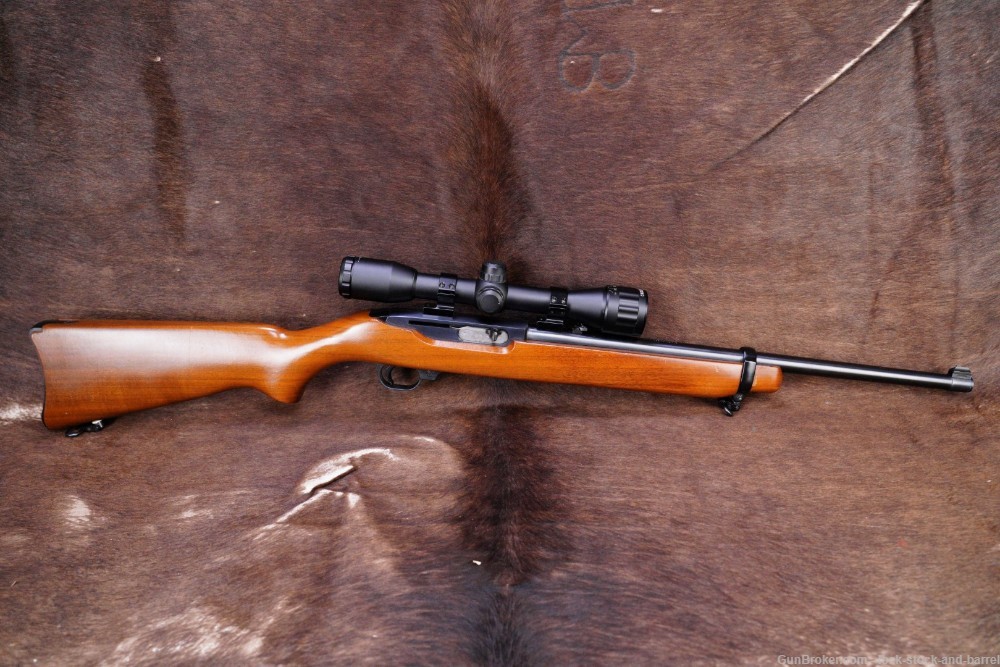 Ruger Model 44 Deerstalker .44 Magnum 18 1/2” Semi Auto Rifle & Scope 1981-img-6