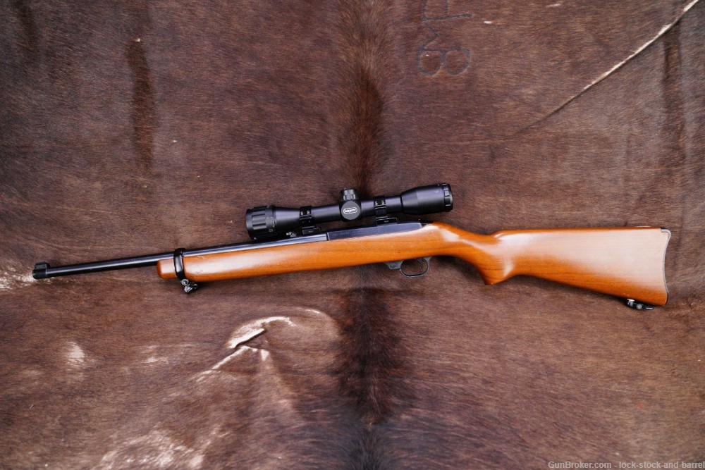 Ruger Model 44 Deerstalker .44 Magnum 18 1/2” Semi Auto Rifle & Scope 1981-img-7