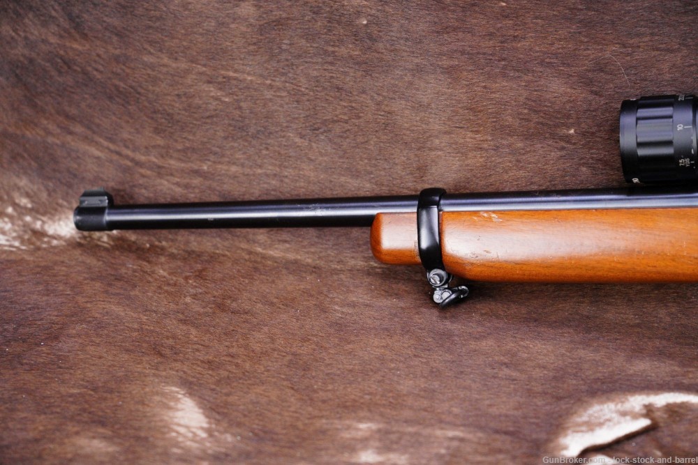 Ruger Model 44 Deerstalker .44 Magnum 18 1/2” Semi Auto Rifle & Scope 1981-img-10