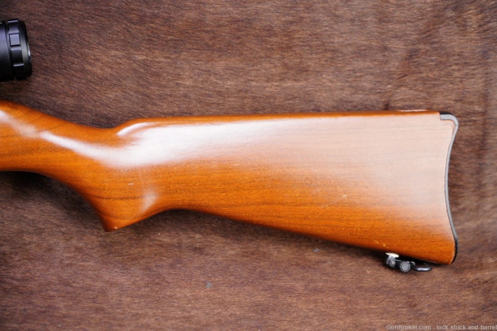 Ruger Model 44 Deerstalker .44 Magnum 18 1/2” Semi Auto Rifle & Scope 1981-img-8