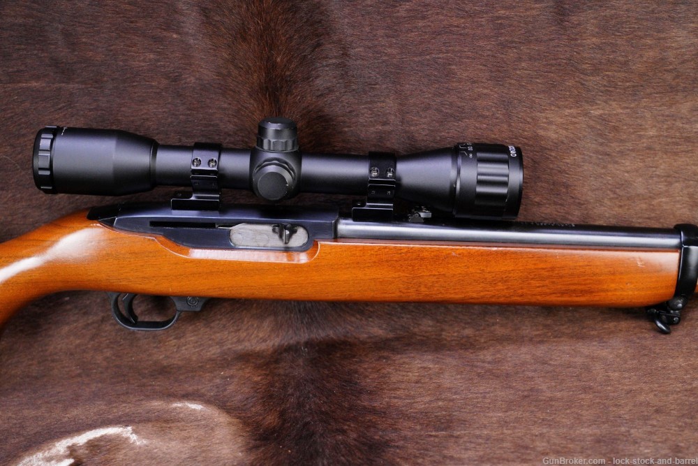 Ruger Model 44 Deerstalker .44 Magnum 18 1/2” Semi Auto Rifle & Scope 1981-img-4