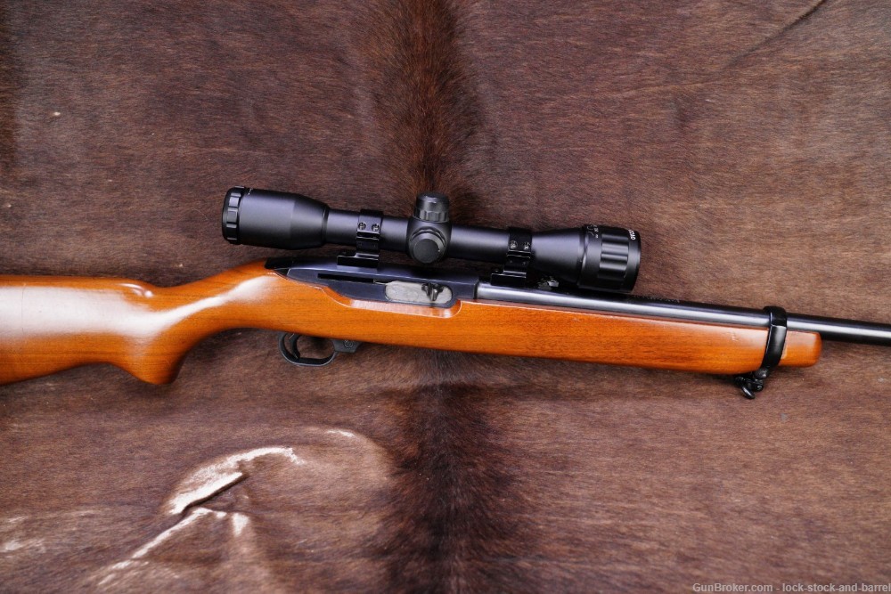 Ruger Model 44 Deerstalker .44 Magnum 18 1/2” Semi Auto Rifle & Scope 1981-img-2