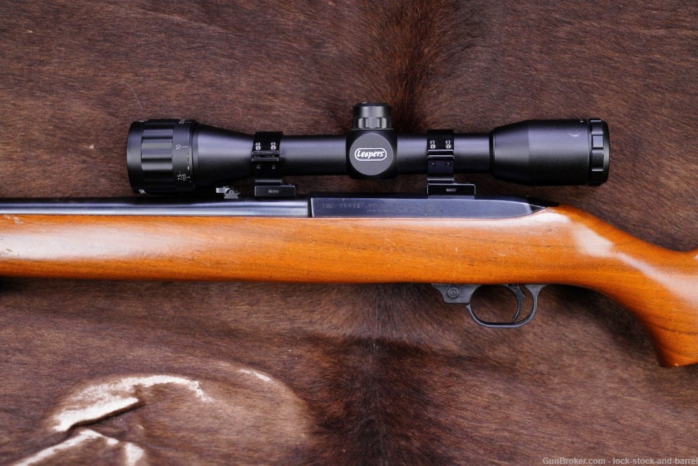 Ruger Model 44 Deerstalker .44 Magnum 18 1/2” Semi Auto Rifle & Scope 1981-img-9