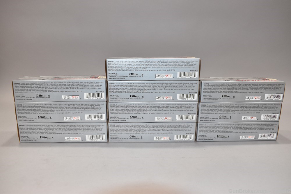 Full Case 10 Boxes 200 Rds Winchester 243 WSSM Super Short Mag 100 G-img-9