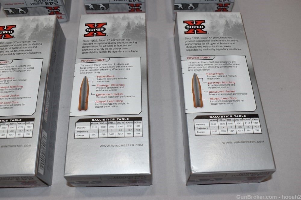 Full Case 10 Boxes 200 Rds Winchester 243 WSSM Super Short Mag 100 G-img-5