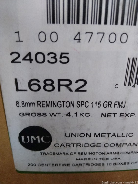 Remington 6.8 SPC ammo 115gr -img-4