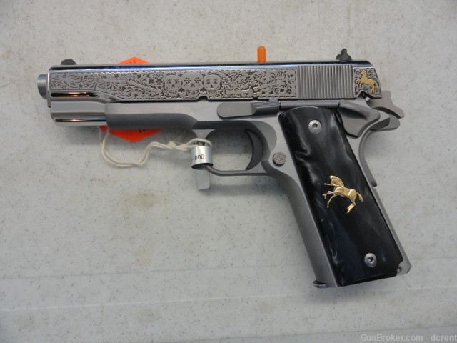 Colt 1911 Day of The Dead .38 Super 5" 9rd Stainless 01911C-SS38-DOD-img-4
