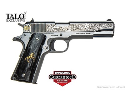 Colt 1911 Day of The Dead .38 Super 5" 9rd Stainless 01911C-SS38-DOD