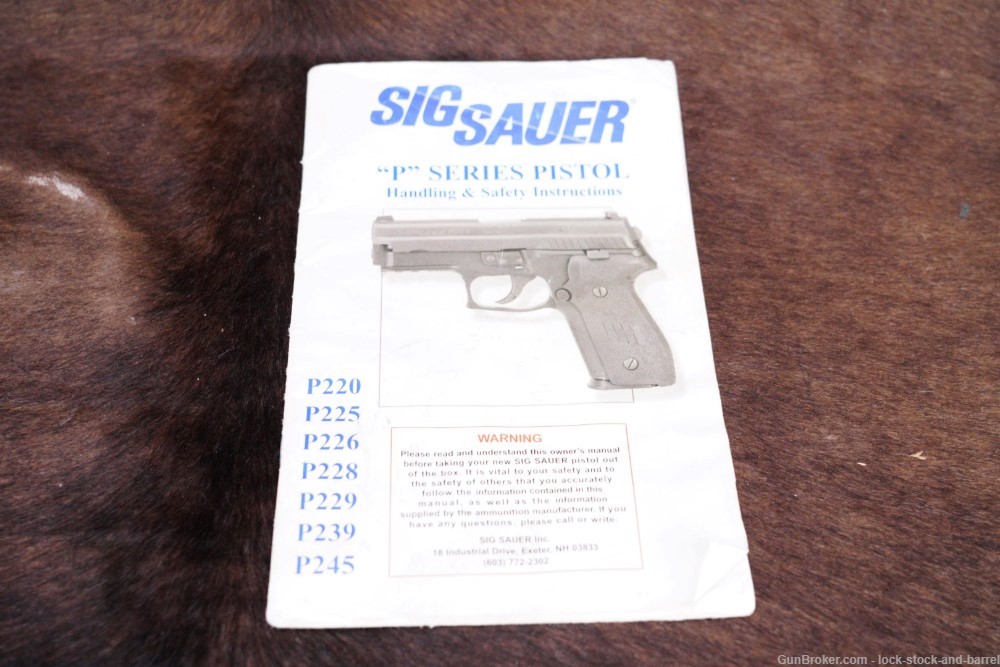 Sig Sauer Model P226 MK25 Navy 9mm 4.4" DA/SA Semi-Automatic Pistol 2013-img-21
