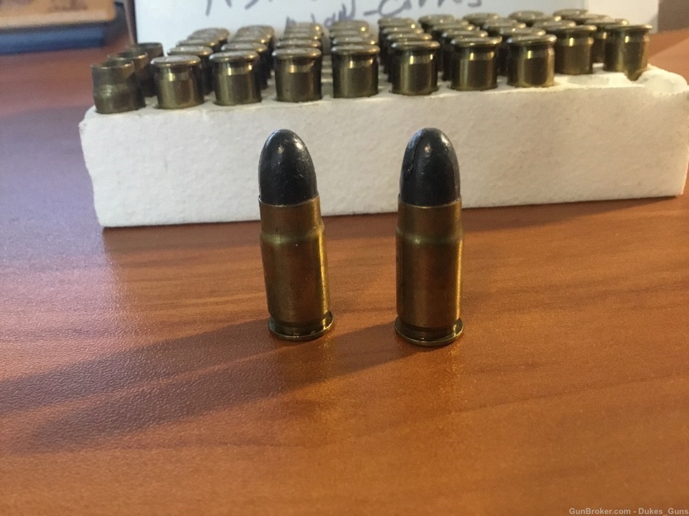 Winchester 30 Luger cartridges. 93 gr. F.M.C.-img-2