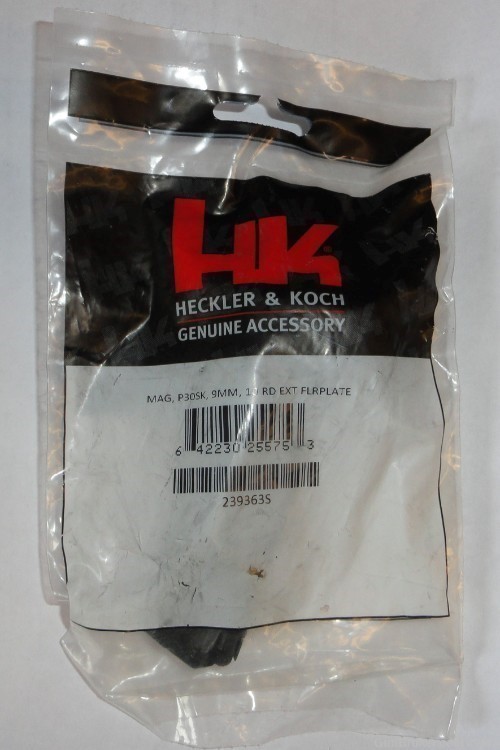 Heckler & Kock H&K Factory P30SK 10rd Magazine w/Extended Floorplate-img-0