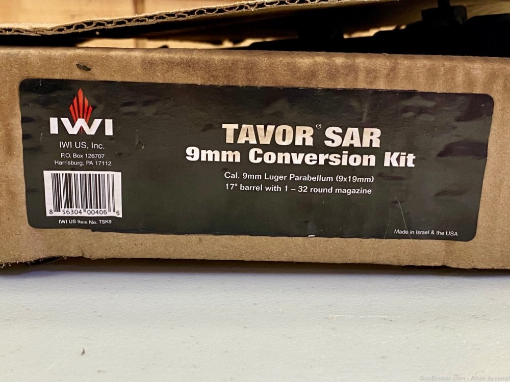 IWI Tavor SAR 9mm Conversion Kit *Barely Used*-img-0