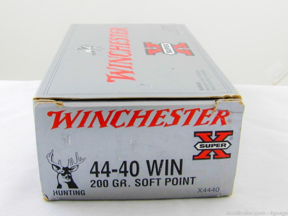 Winchester Super-X .44-40 WCF Cartridges - Full Box-img-5