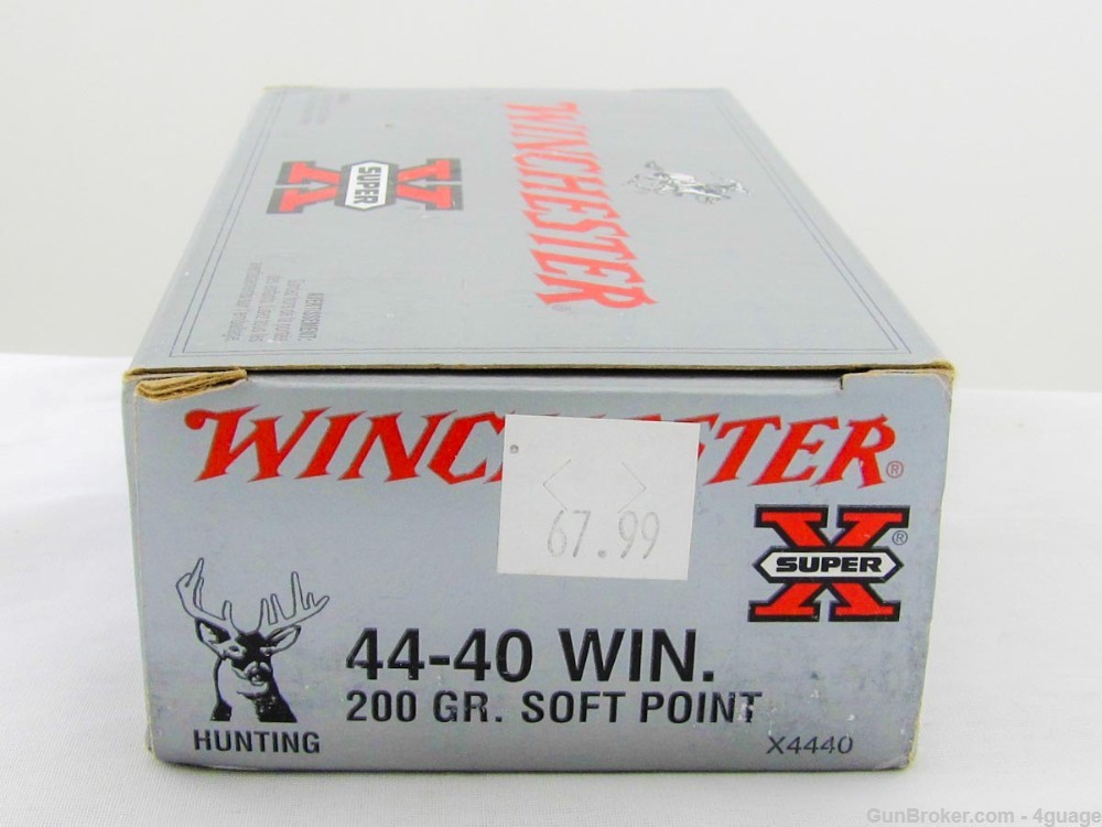 Winchester Super-X .44-40 WCF Cartridges - Full Box-img-6