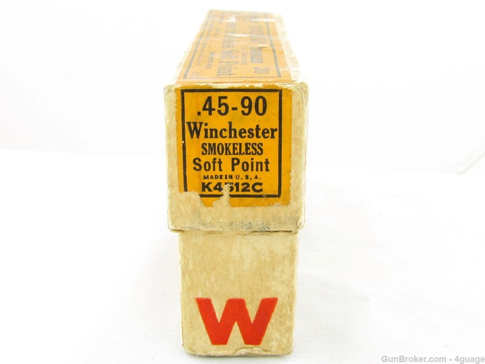 Winchester .45-90 Winchester Rifle Cartridges - Full 2-Pc. Box-img-4